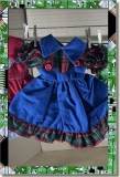 CDS-OUTFITS-LEEANN-VINTAGE DRESS-BLUE