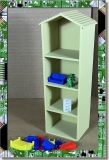 CDS-EVERYTHINGELSE-MINIATURE DOLL HOUSE SET-TAN