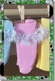 CDS-OUTFITS-LEEANN-FRILLY SOCKS-PINK