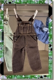 CDS-OUTFITS-LEEANN-OVERALLS BROWN