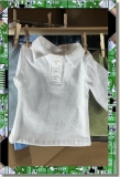 CDS-OUTFITS-LENNY-GOLF SHIRT-LONG SLEEVES-WHITE