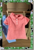 CDS-OUTFITS-LENNY-GOLF SHIRT-SHORT SLEEVES-CORAL