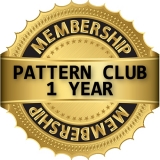 PATTERN CLUB MEMBERSHIP - 1 YEAR