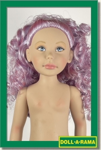 DOLLS - LEEANN - LAVENDER - CURLY