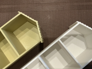 CDS-EVERYTHINGELSE-MINIATURE DOLL HOUSE SET-WHITE