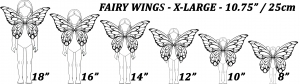 2023 - ACCESSORIES - 3D PRINTED - FAIRY WINGS
