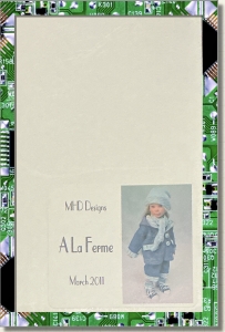CDS-OUTFITS-LEEANN-MHD-A LA FERME ( 7pcs Set )