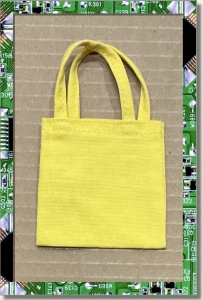 CDS-EVERYTHINGELSE-MINIATURE TOTE BAGS-YELLOW