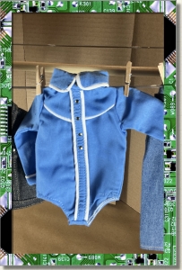 CDS-OUTFITS-LENNY-COWBOY SHIRT BLUE