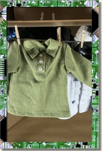 CDS-OUTFITS-LENNY-GOLF SHIRT-LONG SLEEVES-GREEN