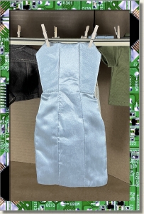 CDS-OUTFITS-PUZZLES-MODERN DRESS-SILVER