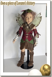 2023 - LEEANN'S HISTORY - OOAK - FOREST FAIRY - LENNY