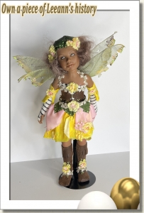 2023 - LEEANN'S HISTORY - OOAK - FOREST FAIRY - LENEDA