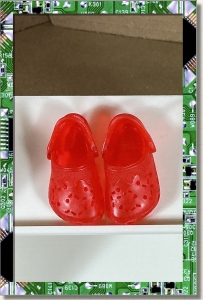 CDS-SHOES-LEEANN-FROG-JELLY RED