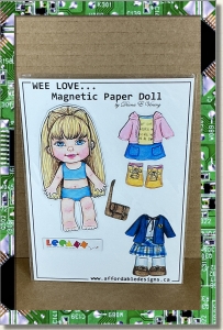 CDS-EVERYTHINGELSE-MAGNETIC PAPER DOLL-LEEANN