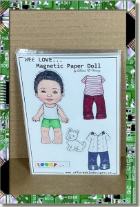 CDS-EVERYTHINGELSE-MAGNETIC PAPER DOLL-LEROY