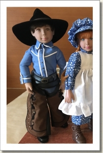 2018 - EVENT DOLLS - LENNY - OKLAHOMA in BLUE