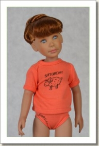 2011 - BASIC DOLLS - LEEANN - AUBURN HAIR - POOF - BLUE EYES