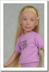 2013 - BASIC DOLLS - LEEANN - BLONDE HAIR no BANGS - BROWN EYES