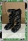 CDS-SHOES-LEEANN-BUCKLE BOOTS-BLACK