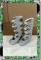 CDS-SHOES-LEEANN-BUCKLE BOOTS-GREY